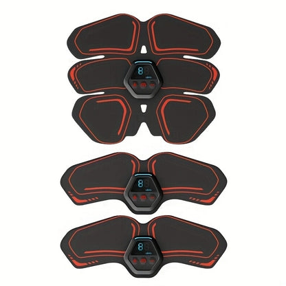 US Local ABS Stimulator, Ab Trainer, EMS Muscle Stimulator LCD Screen Muscle Stimulator USB Rechargeable Por