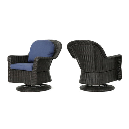 US Local LIAM SWIVEL CLUB CHAIR  Set Of 2