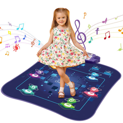 US Local VEVOR Dance Mat For Kids Dance Pad Toy With Wireless Bluetooth Gift For 3 Girls