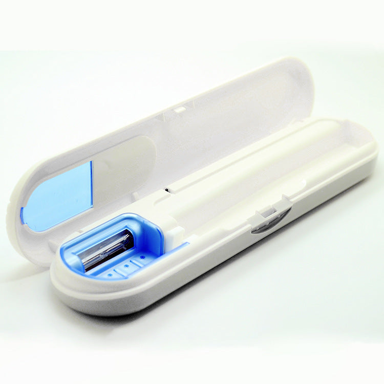Toothbrush disinfecting box