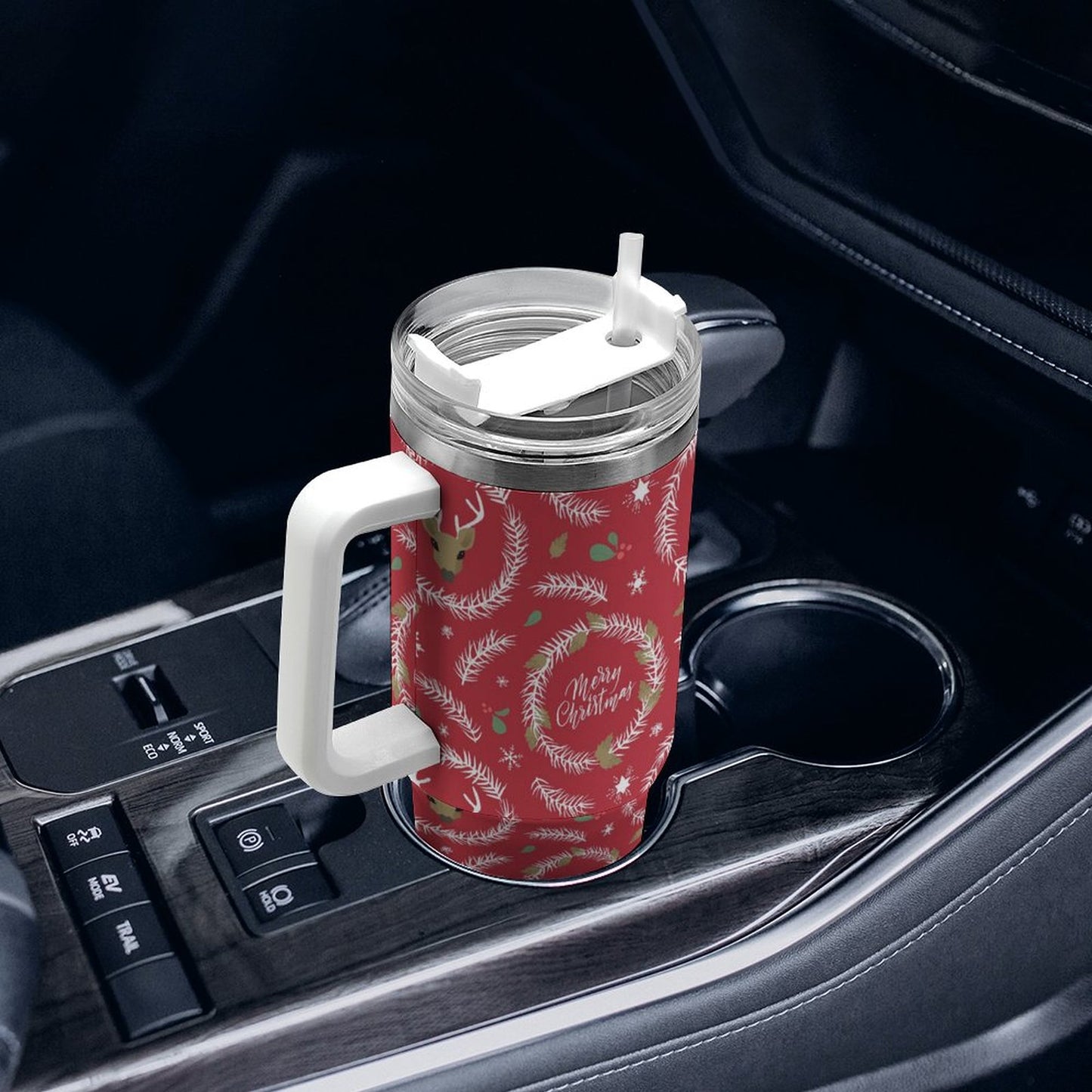 PHDT00159 POD US Local Tumbler 40 oz Large Capacity Car Cup Christmas