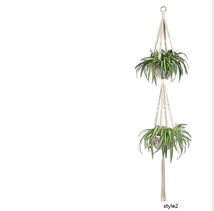 US Local 4 Pack - Macrame Hanging Baskets