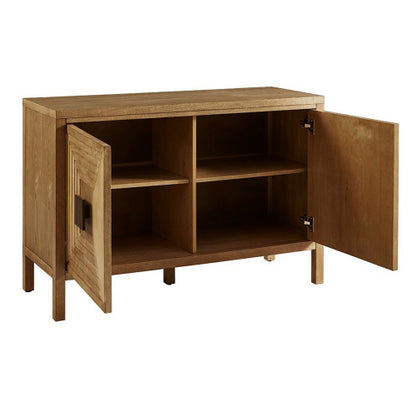 US Local 2-Door Accent Cabinet With Adjustable Shelves