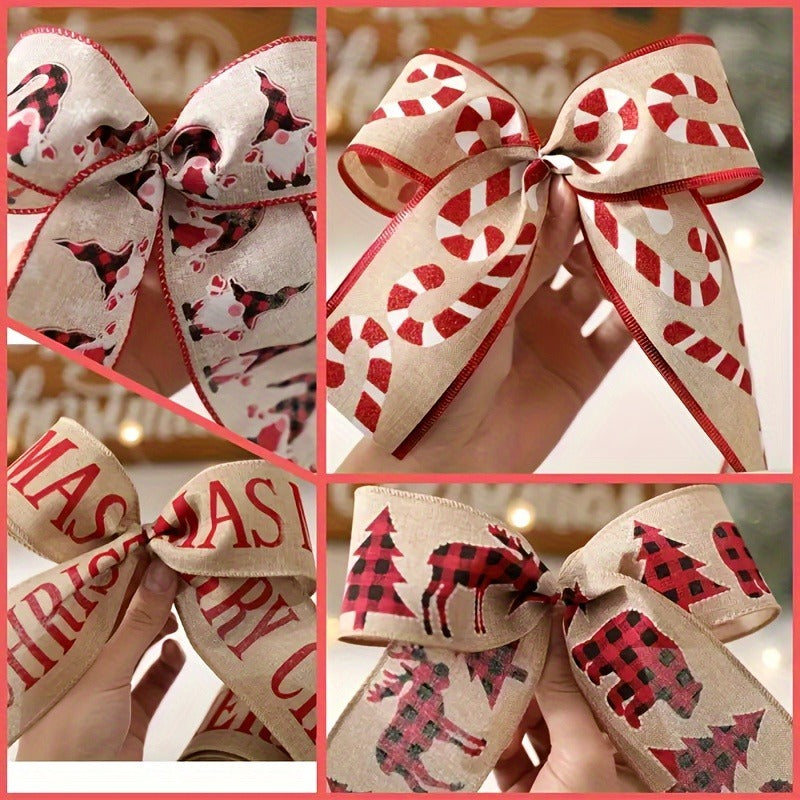 US Local Creative Christmas Ribbon - Set Of 4