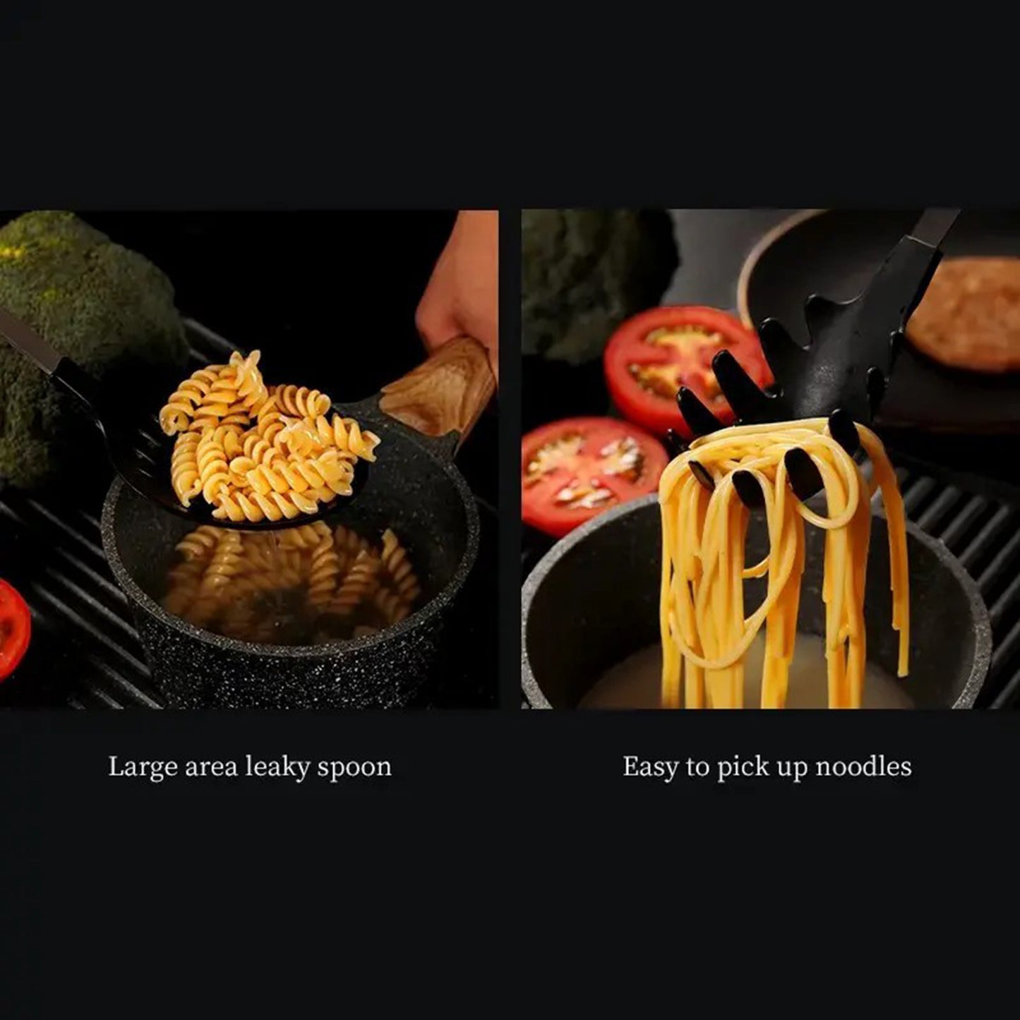 US Local High Quality 5-piece Cooking Utensil Set - Stainless Steel Handle And Nylon Faucet, Non Stick Pan, Heat-resistant, Suitable For Home Use, Kitchen Gift, USPS Shipping, Supports Self Pickup