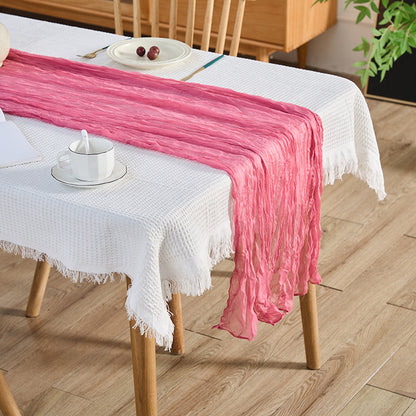 Voile Champray Table Runner Party Decoration Table Runner