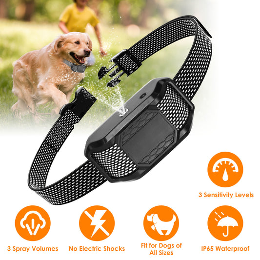 US Local 1Pc Citronella Bark Collar For Dogs Spray Bark Collar Anti Barking Control For Small Medium Large Dogs IP65 Waterproof No Electric Shocks