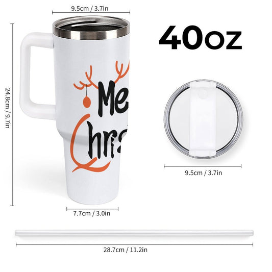 POD US Local Tumbler 40 oz Large Capacity Car Cup Christmas 13