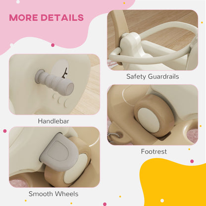 US Local 1 Rocking Horse for Toddlers 1-6 Years with Detachable Balance Board