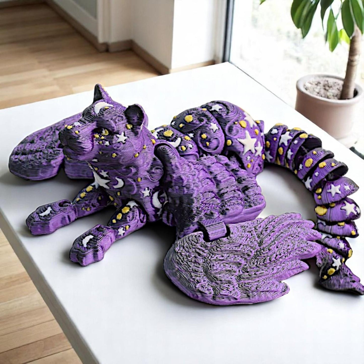 US Local Cosmic Dragon Space Style Exquisite Texture Science Fiction Creative Decorative Ornaments