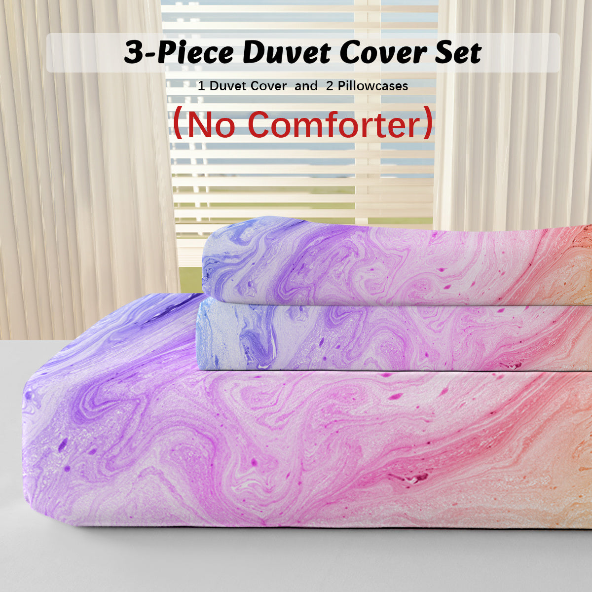 US & UK Local Girly Duvet Cover Rainbow Glitter Ombre Bedding Sets 3 Pcs Chic  Purple Blue Green Pastel Bed Spreads Sparkle Quilt Cover Set With 2 Pillow Shams