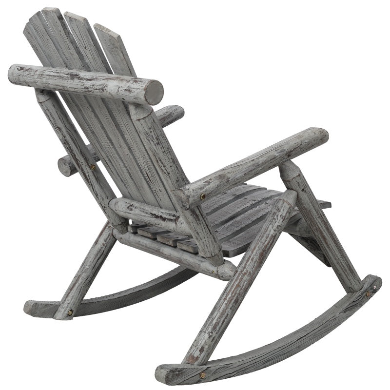 US Local Wooden Porch Rocking Chair, Durable Wooden Porch Rocking Chair, Cedar Rocking Chair