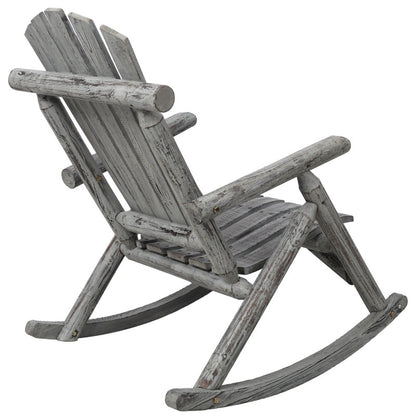 US Local Wooden Porch Rocking Chair, Durable Wooden Porch Rocking Chair, Cedar Rocking Chair