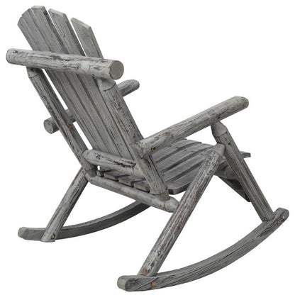 US Local Wooden Porch Rocking Chair, Durable Wooden Porch Rocking Chair, Cedar Rocking Chair