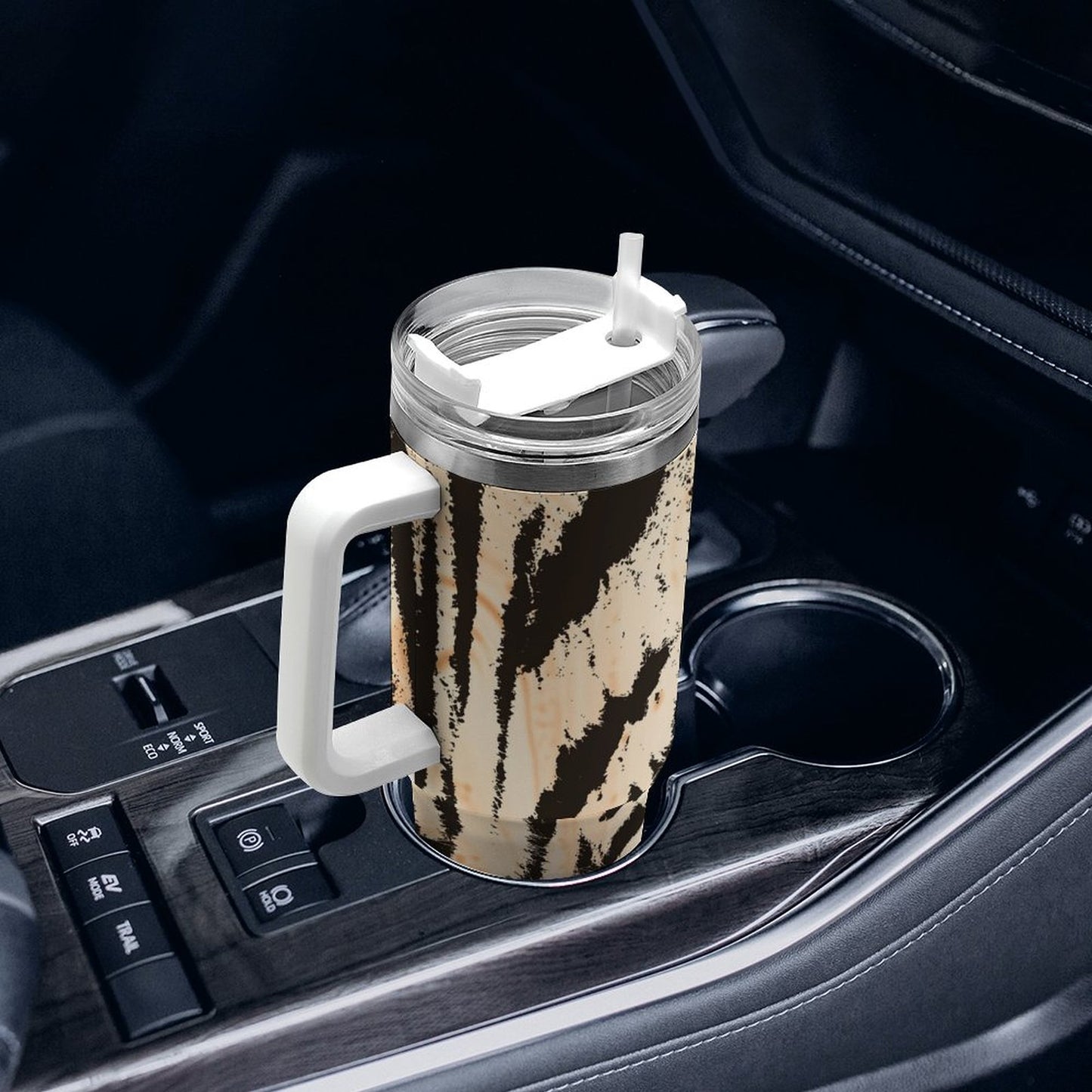 PHDT00395 POD US Local Tumbler 40 oz Large Capacity Car Cup Leopard