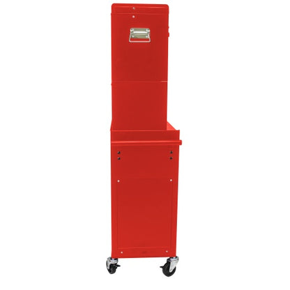 US Local High Capacity Rolling Tool Chest With Wheels And Drawers, 6-Drawer Tool Storage Cabinet--RED