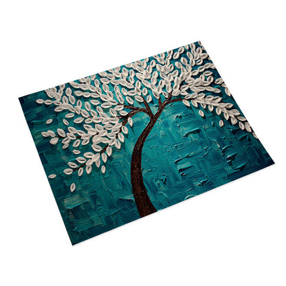 Retro tree pattern placemat