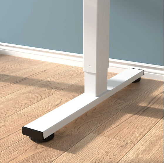 US Local Electric Standing Desk Whole Piece Adjustable Height Desk Home Office Computer Workstation Sit Stand Up Desk