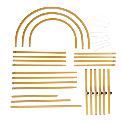 US Local Top Door Frame Gold Three Piece Set