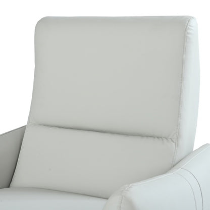 US Local Wall Hugger Recliner,Power Recliner Chair,Electric Recliner For Living Room,PU Leather Reclining Armchair For Small Space,Reclining Sofa For Bedroom Apartment RV,with USB Port