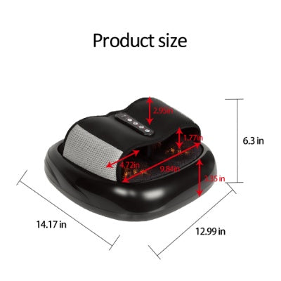 US Local Foot Massager With Heat-Black