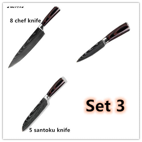 USA Local Carpenter's Special Set 6-piece Set 8-piece Set Knife Chef Knife Kitchen Knife Cooking