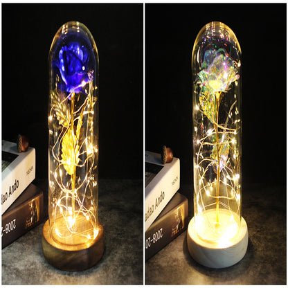 Little Prince Rose Glass Cover