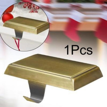 US Local Christmas Stocking Rack Base Fireplace Stocking Hook Heavy Duty Boxed Hook