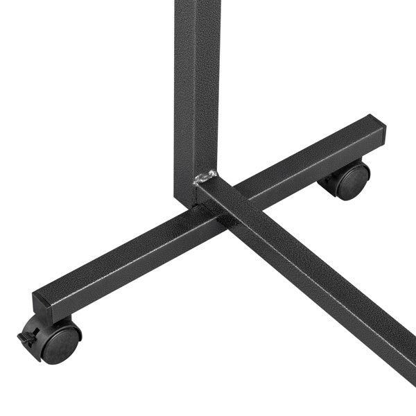 US Local Silver Gray Computer Desk With Brake