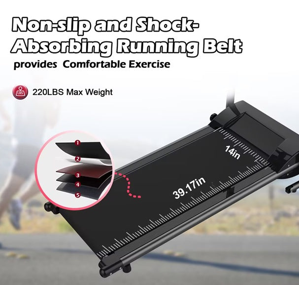 US Local Folding Treadmill Electric Running Machine