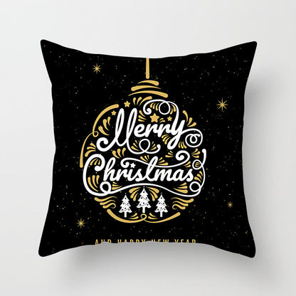 Christmas Words Christmas Pillow Cover