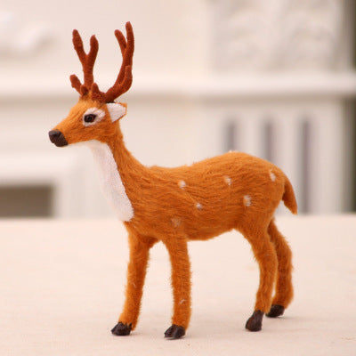 Christmas deer plush toy