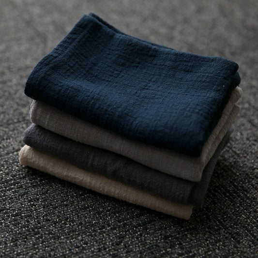 Handmade cotton linen napkin placemat