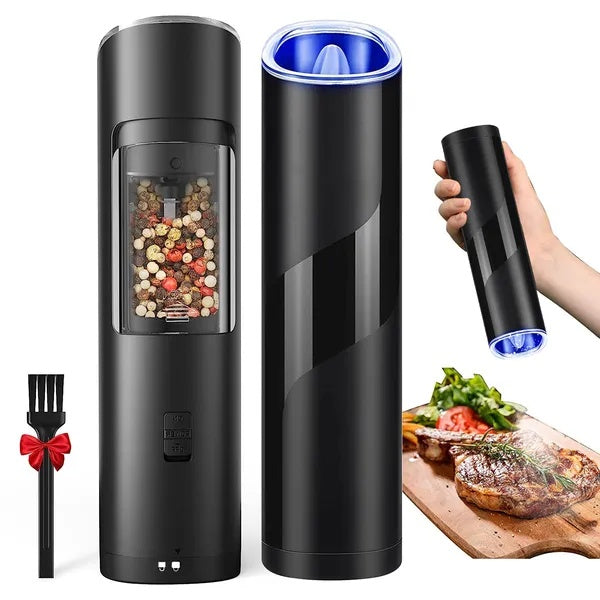 US Local Electric Salt And Pepper Grinder Automatic Gravity Sensor Battery