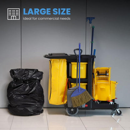 US Local 40 Gallon Heavy Duty Trash Bags, No Weekend Delivery