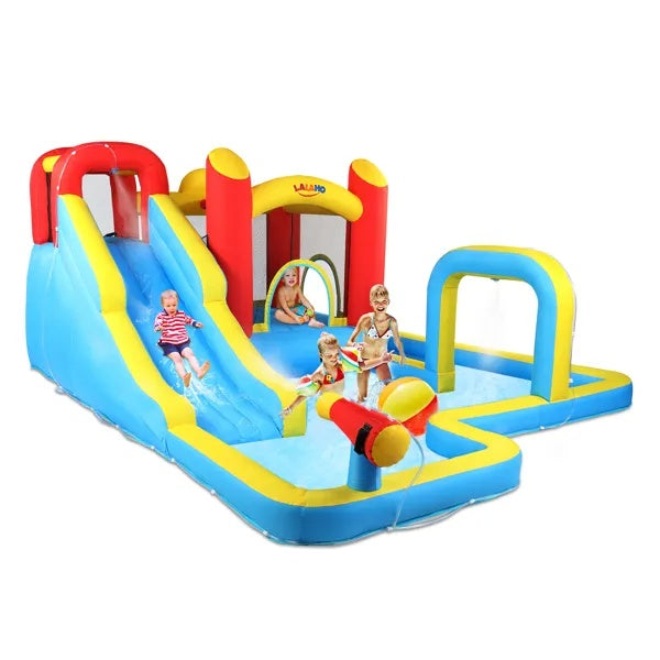 US Local 420D 840D Oxford Cloth Slide Pool Trampoline Red Yellow Blue Inflatable Castle
