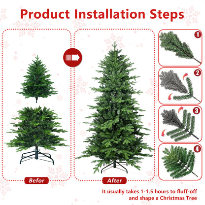 US Local PVC Christmas Tree, Christmas Decorations, Green