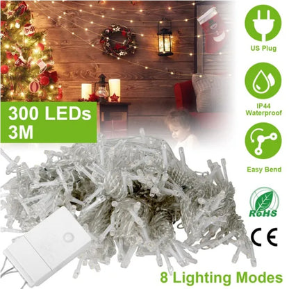US Local IP44 String Party Christmas Decorative Lights