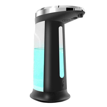 US Local 1Pc Automatic Soap Dispenser 400ML 16.9OZ Anti-slip Sensor Refillable Hand Gel Desktop Dispenser 2 Drop Volume Adjustment