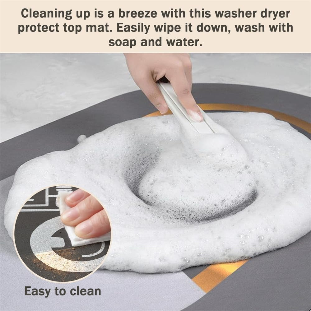 US Local Gray Washing Machine Mat, With The Characteristics Of Shock Absorption, Noise Reduction, Anti-slip, Wear-resistant, Floor Protection, Etc