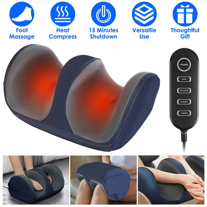 US Local Shiatsu Foot Massager With Heat Foot Calf Thigh Arm Massager Machine With 3 Modes 3 Intensity Levels Gifts For Mom Dad Lover