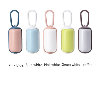 US Local Portable Cats Dogs Garbage Bag Holder Pet Poop Bags Carrier Dispenser