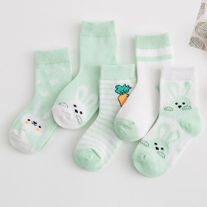US Local Cotton breathable male and female baby socks