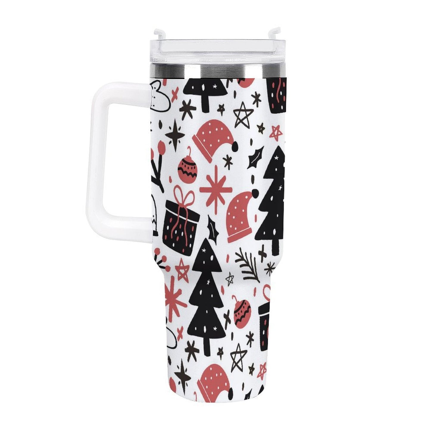 PHDT00007 POD US Local Tumbler 40 oz Large Capacity Car Cup Christmas