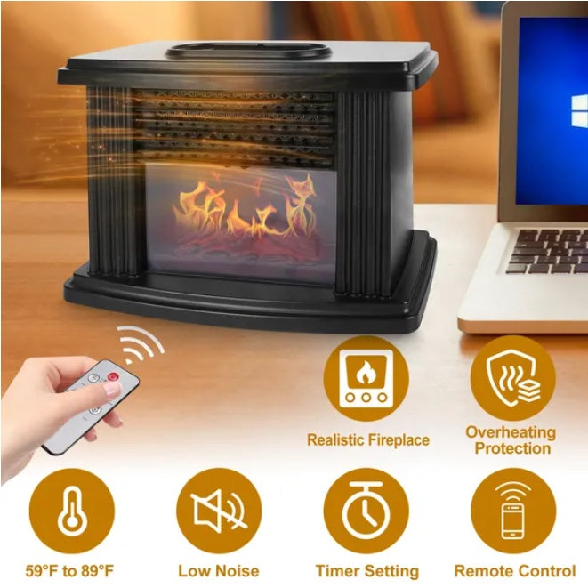 US Local 800 Watt Electric Wall Heater