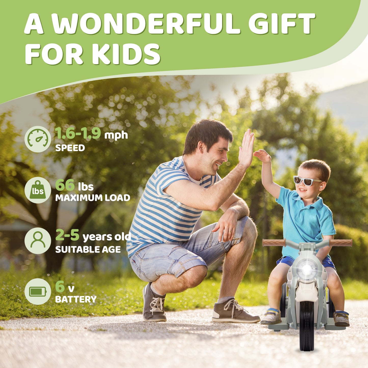 US Local Ride On Motorcycle