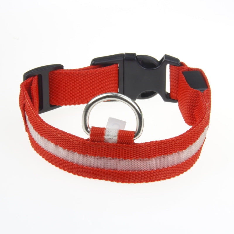 US Local LED Luminous Pet Dog Collar Night