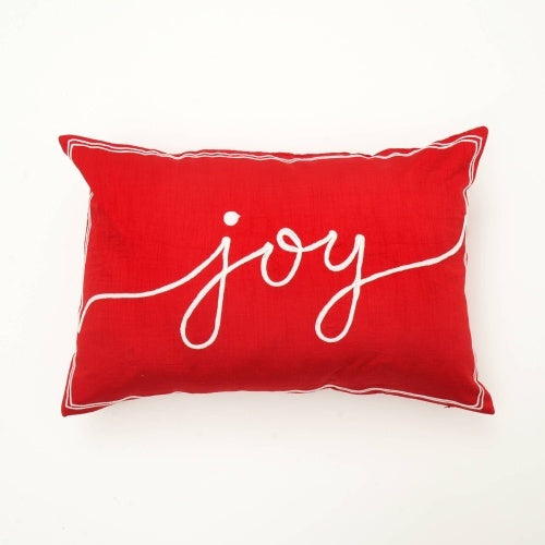 US Local Polyester Lumber Pillow With Embroidery Work Soft Stylish Accent