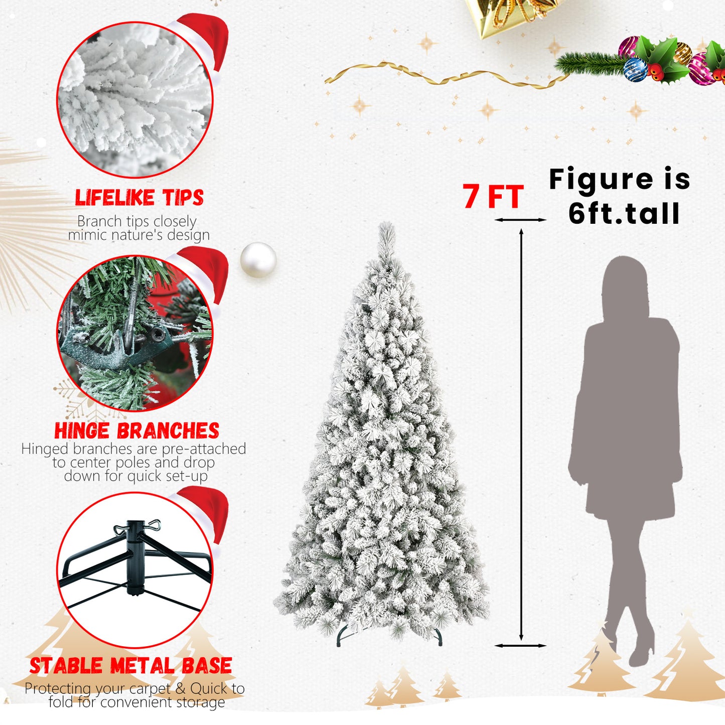 US Local PVC Christmas Tree, Christmas Decorations
