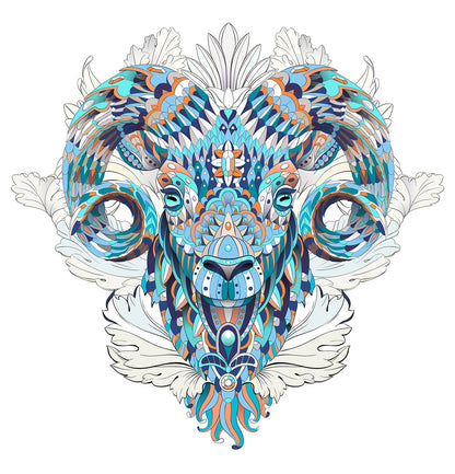 US Local Each Piece Is Animal Shaped Christmas Gift Colorful Elephant Turtle Wooden Jigsaw Puzzles